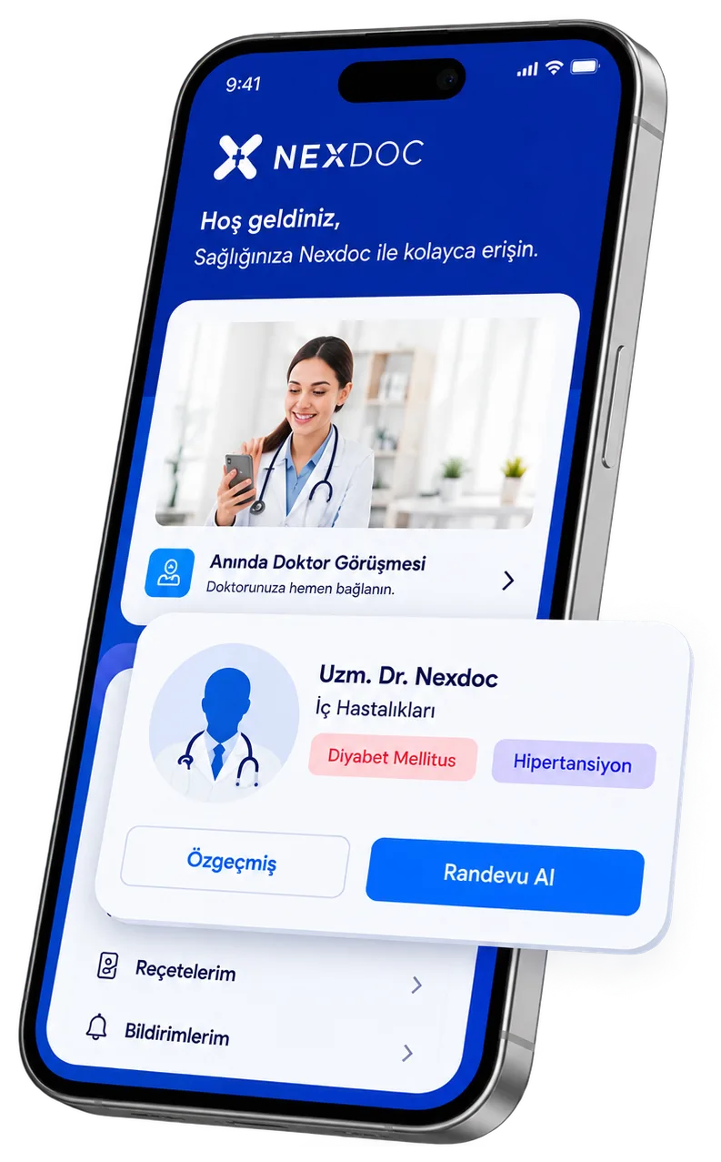 NexDoc mobil uygulaması